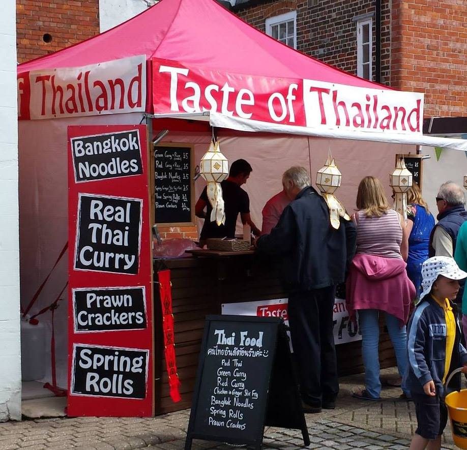 Taste of Thailand at Weymouth event