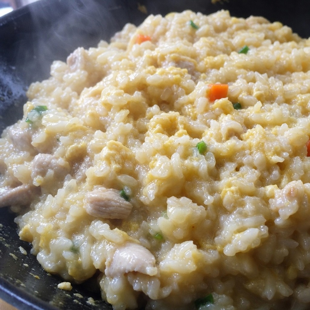 Mushy Thai fried rice