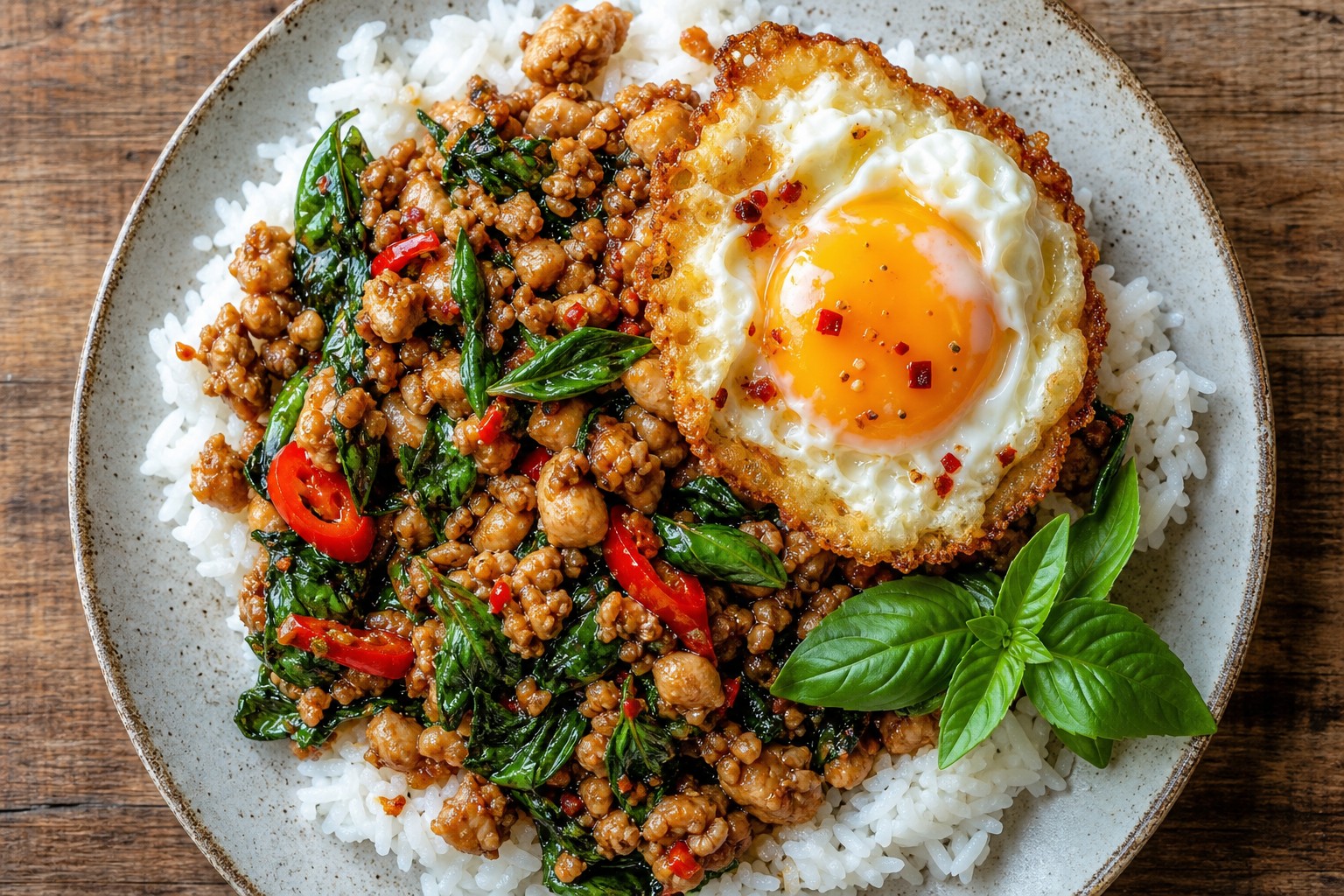 Pad Krapow Gai: Thai Basil Chicken Stir Fry