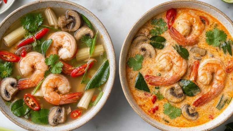 Clear vs Creamy Tom Yum: Nam Sai vs Nam Khon (and the Coconut Milk Myth)