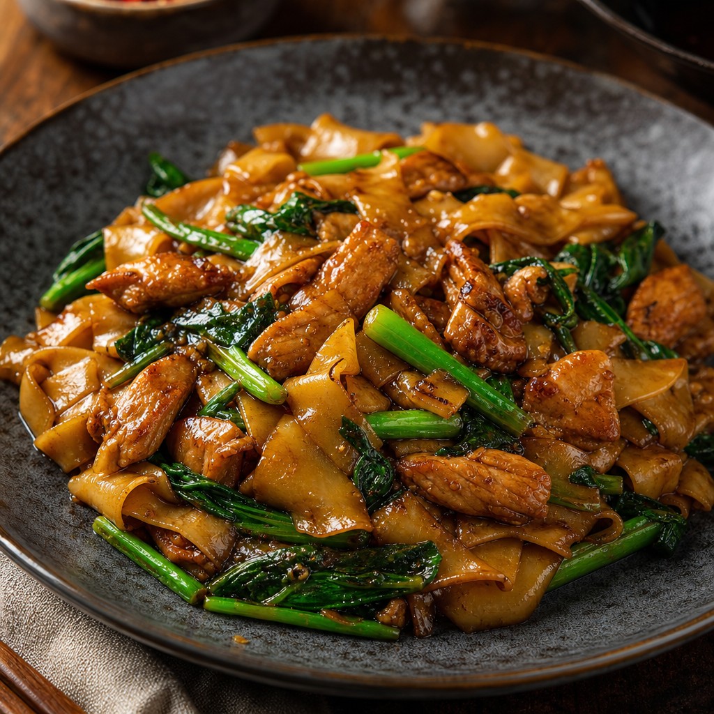 Pad See Ew - Thai wide noodle stir fry