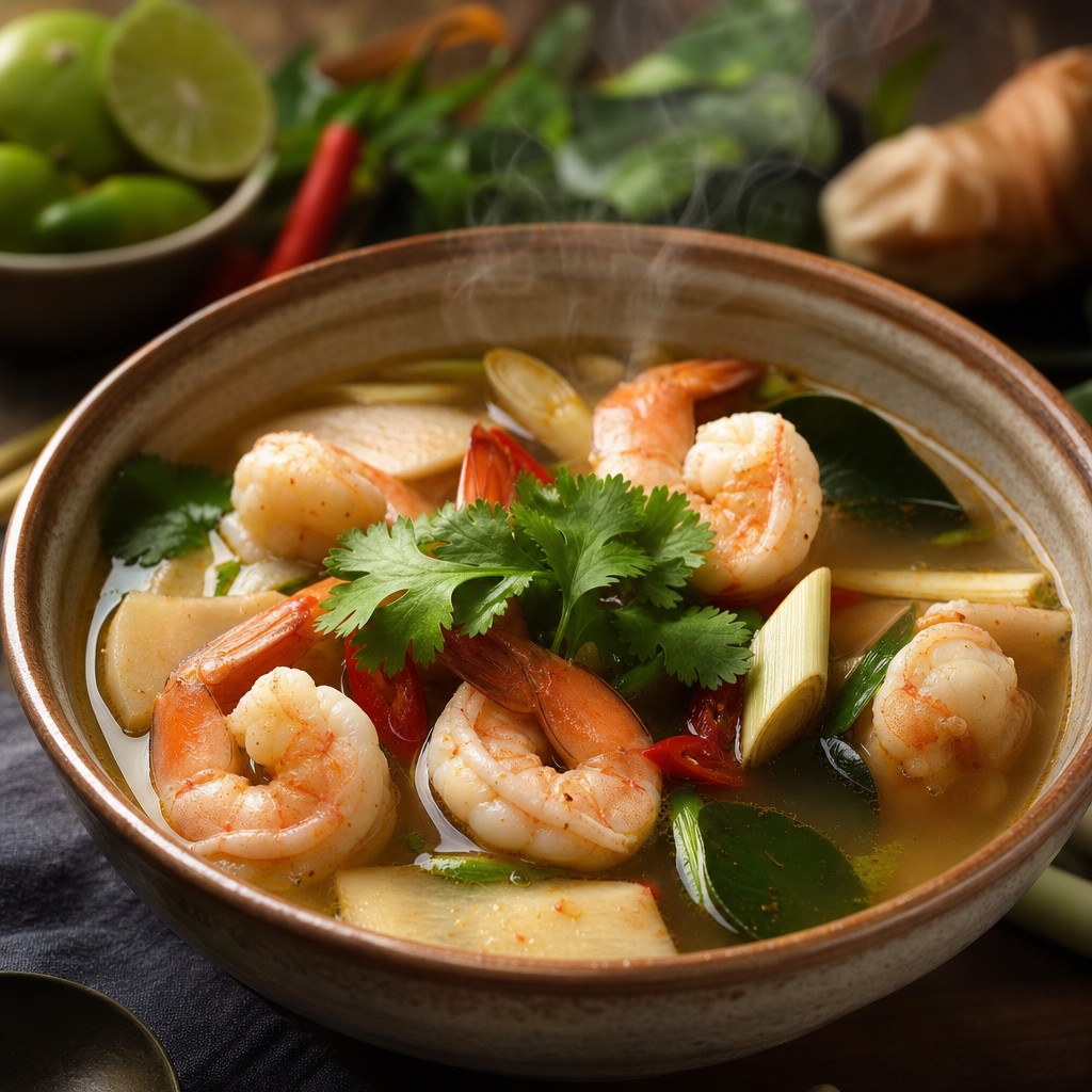 Tom Yum Goong soup