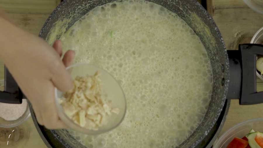 Add the palm sugar