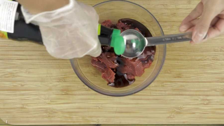 Add the seasoning sauce
