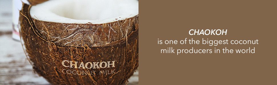 Chaokoh Coconut Milk — best for thickening Thai curry
