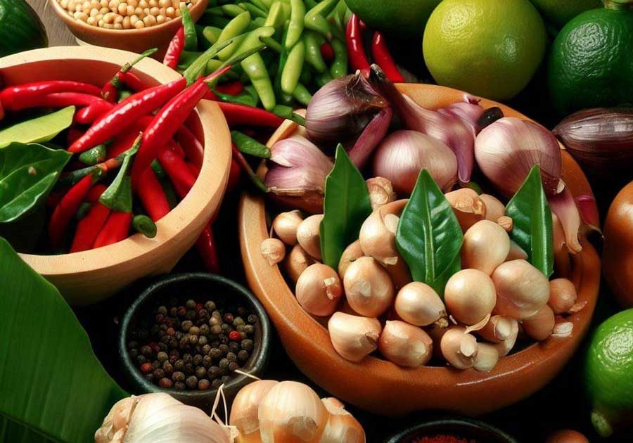 20 Common Ingredients in Thai food