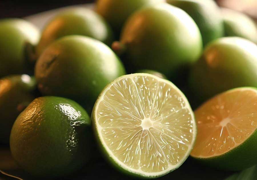 Fresh limes ingredient for 20 Common Ingredients in Thai food