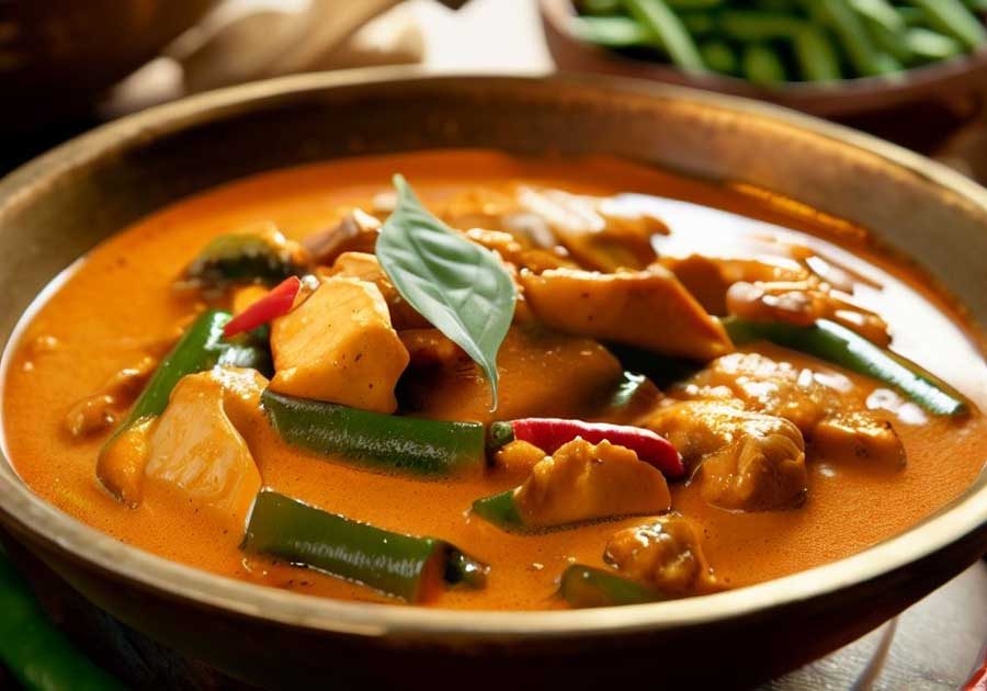 Non-Spicy Thai Dish - Panang Curry