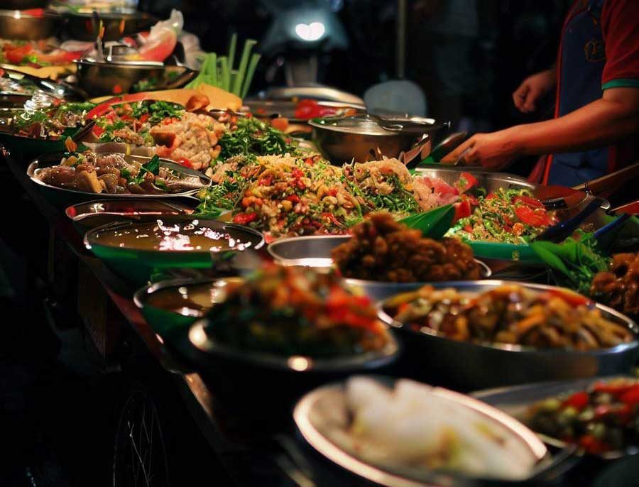 An Assortment of Thai Street Food