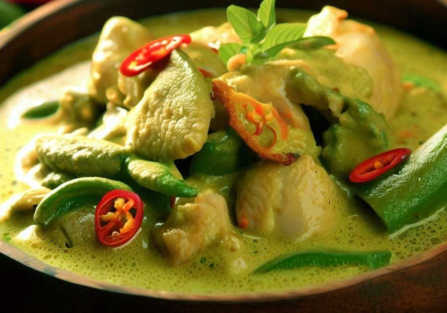 Why is Green Curry Green?