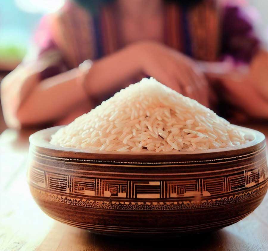 Jasmine rice - the main type of rice in Thailand